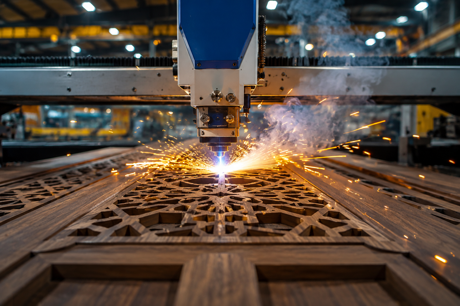 Welder working